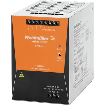 spínaný zdroj WEIDMÜLLER Zdroj Weidmuller PRO MAX 480W 48V 10A 1478250000