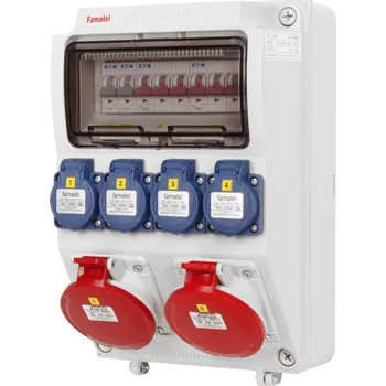 modulární přístroj a rozvaděč FAMATEL Skříň ZSF40002000.0 /3958 zásuvková IP44 v1126