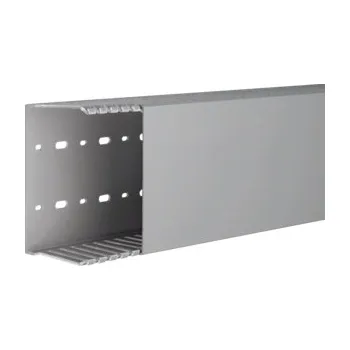 kabelová chránička TEHALIT Kanál DNG7512507030B propojovací, s víkem, 75x125, barva šedá, délka 2m DNG7512507030B