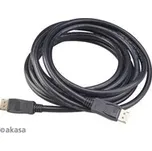 Akasa AK-CBDP23-30BK AKASA kabel DisplayPort na DisplayPort 8K@60Hz, v1.4, 3m