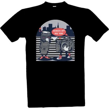 Pánská móda Tričko s potiskem Zamilovaný foťák pánské