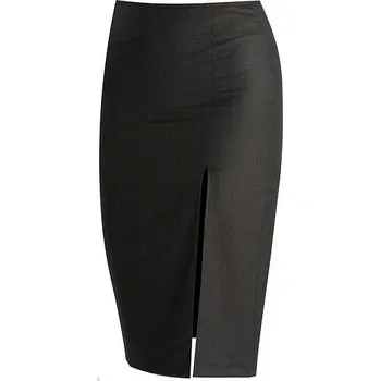 Dámská sukně Petex Nikola Gabarden Melánž Khaki společenská sukně Velikost: 36,