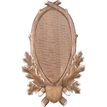 Obraz Dřevo Novák podložka pod trofej řezbovaná, Daněk sika č. 228 Barva: hnědá,