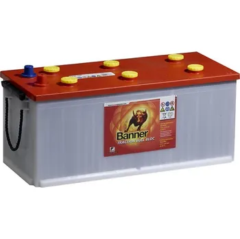 Trakční baterie Trakční baterie Banner Bloc 6 PzF 150 200Ah 12V 510 x 222 x 225 mm (Trakční blok WET s kapalným elektrolytem)