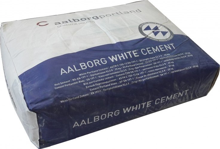 Bílý cement portlandský 25kg 75
