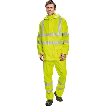 Pláštěnka Červa | CERVA Souprava do deště SIRET HI-VIS - XL / Žlutá 240114