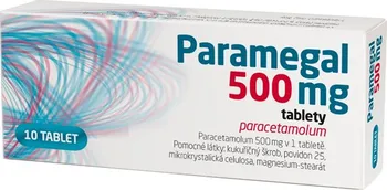 Lék na bolest, zánět a horečku Paramegal 500 mg