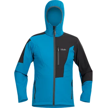 Pánská softshellová bunda Tilak Trango Hooded Turkish Tile/Carbon, M