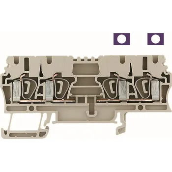 Rozvaděč WEIDMÜLLER Svorka Weidmuller ZDU 2.5/2X2AN 1608600000