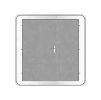 Interiérové dveře Kooperativa pozinkované ocelové dveře zateplené typ 86 - 1450/2480/DL700