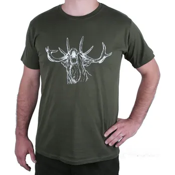 Pánské tričko Afars Jelen myslivecké tričko Velikost: XXL,