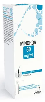 Lék na kožní problémy, vlasy a nehty Minorga 50 mg