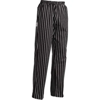 Gastro oděv Kuchařské kalhoty EGOchef AMERICA - široké pásy M E-3502113CM