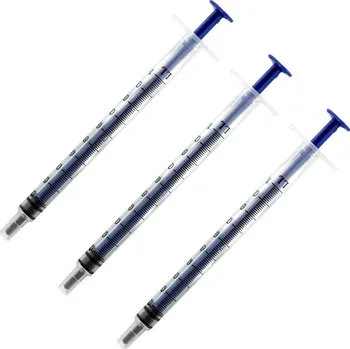 Injekční stříkačka Shesto SH-POL1001/3 injekční stříkačka 1 ml 3 ks
