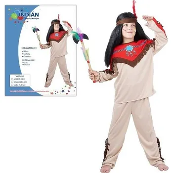 Karnevalový kostým Šaty indián M 120-130cm