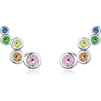 Náušnice Olivie Designové náušnice COLORS 4884 Ag 925; ≤1 g.