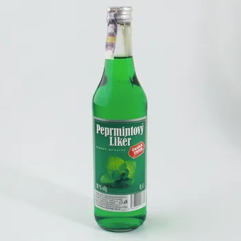 Likér Peppermint likör 0,5l 18% Brabec
