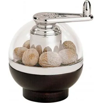 Kuchyňský mlýnek Sambonet Paderno Industrie MLÝNEK NA MUŠKÁTOVÝ OŘÍŠEK, zn. PEUGEOT - AMBOINE, čokoládová