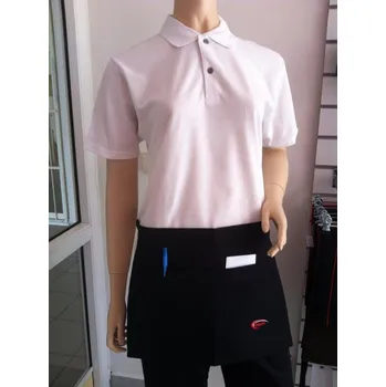 Gastro oděv Profikuchar.cz Číšnická zástěra mini Profikuchař bordó,bez kapsy PRO-401003