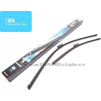 Stěrač Sada předních přesných silikonových plochých stěračů Škoda Superb I 01-04