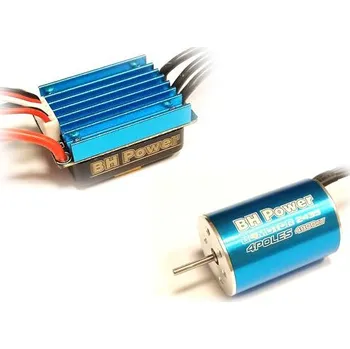 RC náhradní díl Střídavý elektromotor 2435 4500kv+25A pro RC auta Combo BH Power