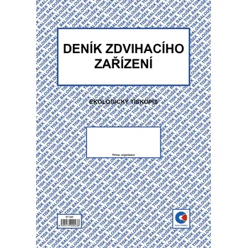 Tiskopis Baloušek Tisk ET540 deník zdvihacího zařízení A4 80 stran