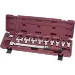 KRAFTWERKTOOLS Momentový klíč 1/2" 40-200Nm /72Z s vidlicovými nástavci ergokraft 11ks