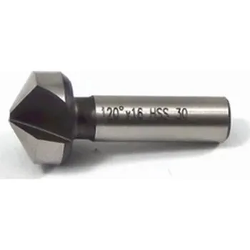 Vrták KRAFTWERKTOOLS Záhlubník kuželový 3-břit 120° HSS Varianta: Záhlubník kuželový 6,3x44-5mm 3-břit 120° HSS