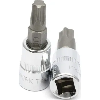 Bit KRAFTWERKTOOLS Nástavec 1/4" Torx TS (5-hvězdička) Varianta: Nástavec 1/4" Torx TS40 (5-hvězdička)