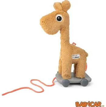 Hračka pro nejmenší DONE BY DEER hračka na kolečkách RAFFI Hořčicová DOPRODEJ!