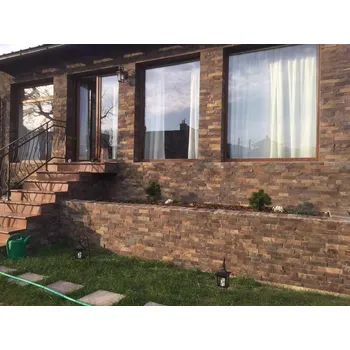 Fasádní barva Andezit Hnědý výběrový 4x řezaný Výška: 7,5cm