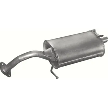 Výfukový systém Výfuk POLMO - zadní tlumič - díl výfuku TOYOTA Corolla 1.3 -12V (PR 26.101 [228-889])