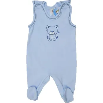 Dupačky Kojenecké dupačky modrá - vel. 80 medvídek