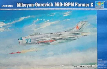 Plastikový model Trumpeter 1/48 MiG-19M Farmer E