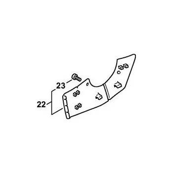 Příslušenství k pile Zimní kryt pro STIHL MS 462 STIHL (11420807500) (Náhradní díly STIHL pro část startovacího zařízení - Krycí deska zimní kryt pro řetězové pily STIHL MS 462.)