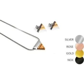 Šperk Dámské šperky z chirurgické oceli v setu s možností výměny či vrácení do 30 dnů - JWN8+JWE8