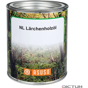 Olej na dřevo Dictum 810069 - ASUSO® NL Larch Oil, 750 ml - Olej