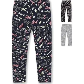 KUGO DÍVČÍ LEGÍNY "TIK TOK GIRLS" Barva: tmavě modrá, Velikost: 146