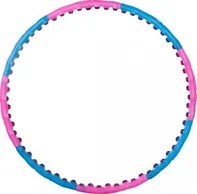 Springos Hula Hoop obruč 100 cm růžová-modrá
