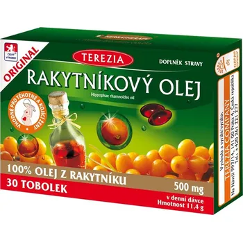 Přírodní produkt Terezia Company 100% rakytníkový olej