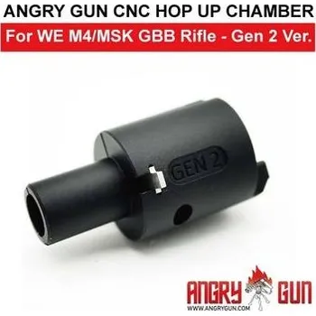 Angry Gun CNC HopUp komora pro WE M4/MSK/L85 GBB, Gen 2