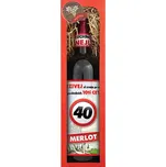 Bohemia Gifts Merlot dárkové červené…