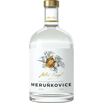 Pálenka Anton Kaapl MERUŇKOVICE 0,5 l 47% (Anton Kaapl MERUŇKOVICE 47%)