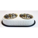 Dvojmiska nerez KRÉMOVÁ 0,55l/16,5cm(24)