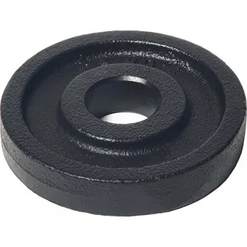 Závaží na činky litinový kotouč ARSENAL 0,5 kg, otvor 26 mm, ČERNÝ