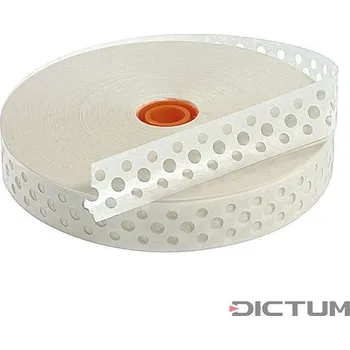 Průmyslové lepidlo Dictum 450138 - VeneerTape, Perforated, 200 Metres - Páska