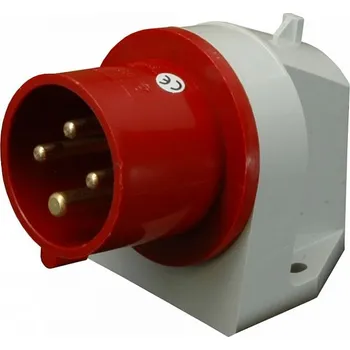 Elektrická zásuvka Průmyslová vestavná přívodka úhlová IR 1643 400V, IP44, 16A, 4-pól (SEZ IR 1643)