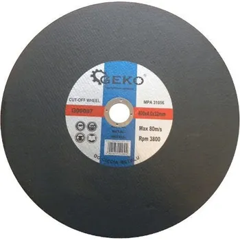 Řezný kotouč Geko G00007 koutouč na ocel 400 x 4 x 32 mm