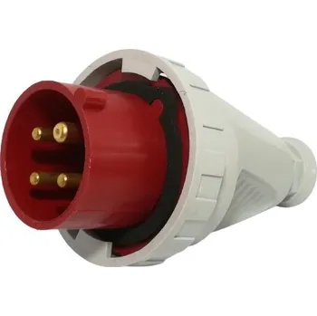 Elektrická zásuvka Průmyslová vidlice IVG 1643 400V, IP67, 16A, 4-pól (SEZ IVG 1643)