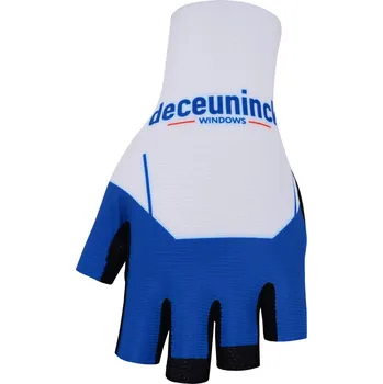Cyklistické rukavice BONAVELO Cyklistické rukavice krátkoprsté - QUICKSTEP - modrá 2XL